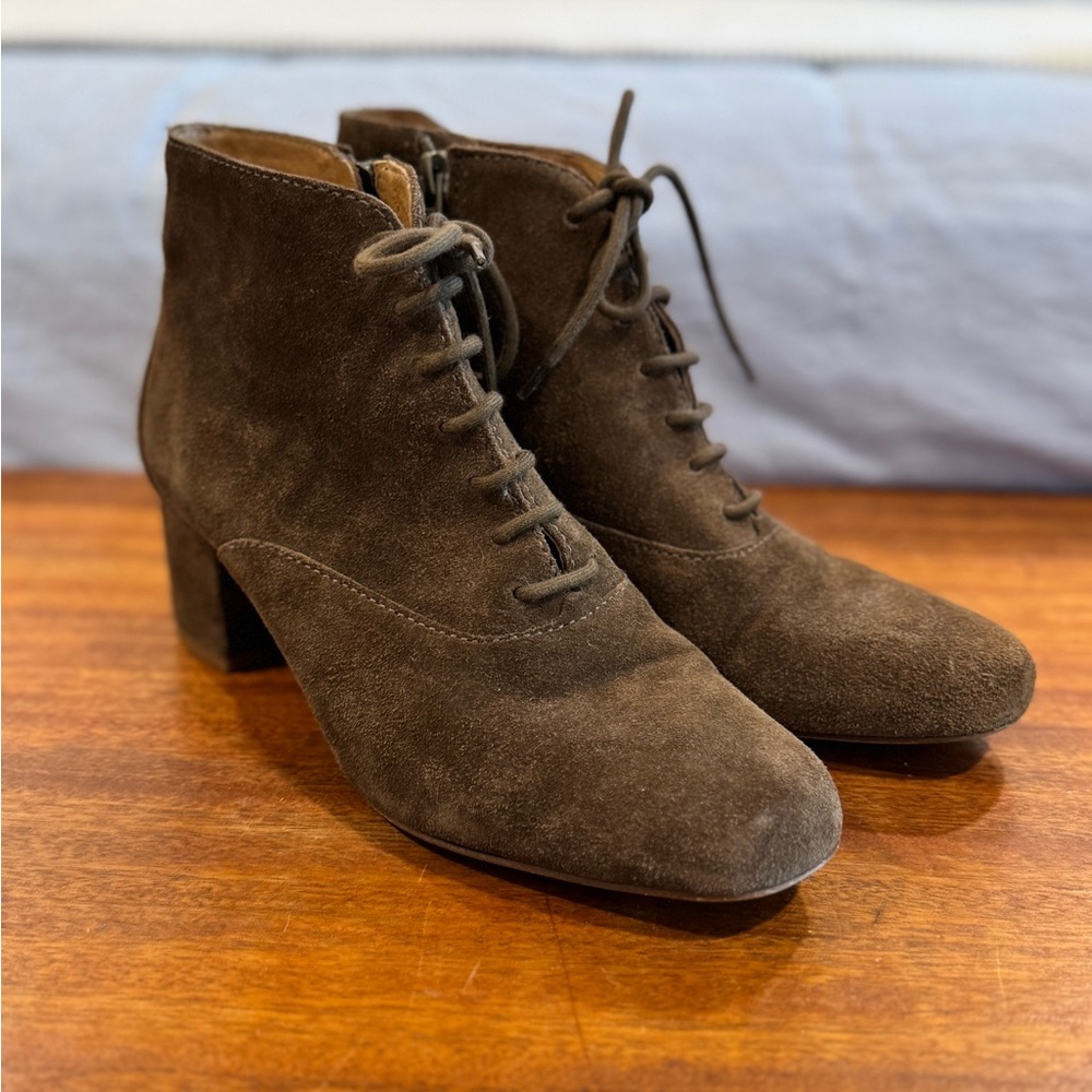 Madewell Walker Lace-Up Boots size 7